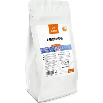 Aminokyselina LiteFOOD - LiteFOOD - L-Glutamin - 500g pomeranč