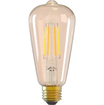 Žárovka Tellur WiFi Smart žárovka Filament E27, 6 W, jantarová, teplá bílá