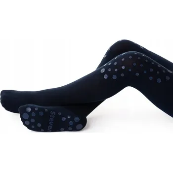 Dětské bavlna punčocháče Steven modré barvy, velikost 98