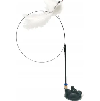 Hračka pro kočku Prut pro kočky SIEMIEC Hračka pro kočky s peříčkem 4