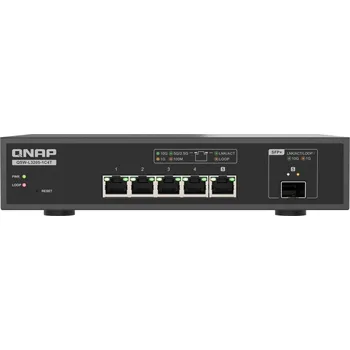 Switch QNAP switch QSW-L3205-1C4T (4x 10GbE port, 1x 10G SFP+/NBASE-T Combo, Lite Managed)