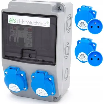 Rozvaděč Rozvodnice ELS Elektrotechnika 230 V IP54 40 A