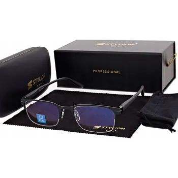 Brýle na čtení Pánské brýle PLUSY na ČTENÍ a k Počítači s filtrem modrého světla, flexibilní obroučky