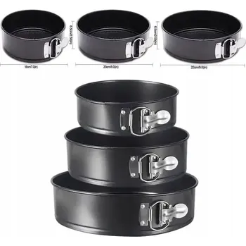 Forma na pečení Forma na dort/Forma Na Dort Kulatá 3ks