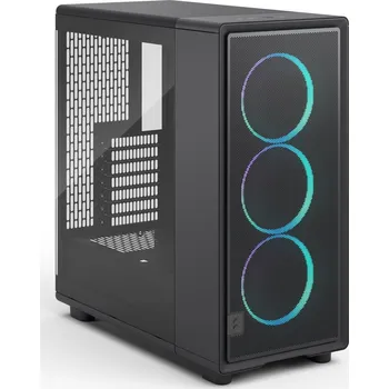 PC skříň Fractal Epoch/Midi Tower/Transpar./Černá