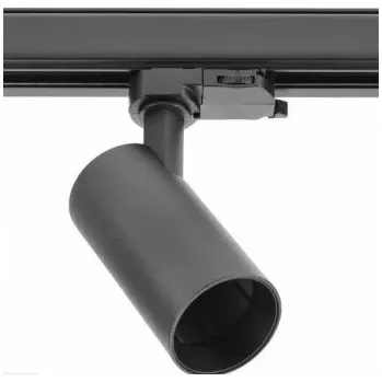 Bodové svítidlo Svítidlo na lištu LIMA GU10 20W AC220-240V IP20 IK08 kulaté černé