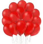 Latexové balónky červené 40ks