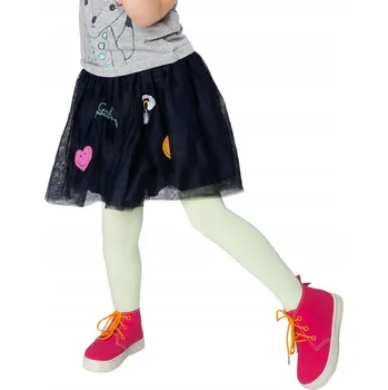 Dětské bavlněné punčocháče Julia Mint Marilyn