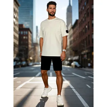 Set pánský komplet AX0806 Barva: Bílá, Velikost: L