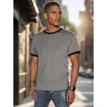 Tshirt Pánské tričko basic RX5659 Barva: Světle Šedá, Velikost: L