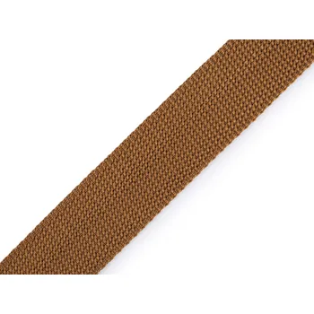 Popruh polypropylenový šíře 30 mm tloušťka 2 mm, malé, 22 béžová tm.