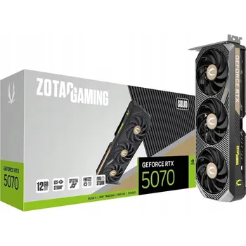 Grafická karta Grafická karta ZOTAC RTX 5070 12 GB GDDR7 DLSS 4