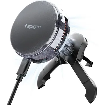Spigen Essential MagSafe Peltier Wireless, Air vent (ACP10511) černý