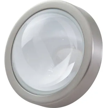Lampička LED žárovka Lindby, GX53 4,8 W, 3000 K, nikl, Ø 7,5 cm