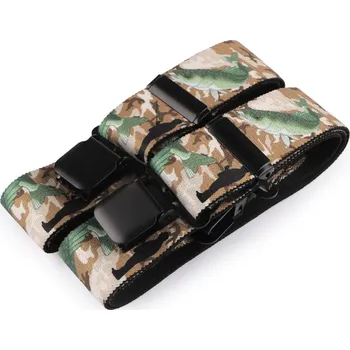 Kšandy Šle rybářské šíře 4 cm délka 120 cm, velké, 7 hnědá písková