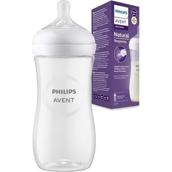 Kojenecká váha Philips Avent dětská láhev Natural Response 330 ml, bez BPA pro děti od 3 měsíců (model SCY906/01)