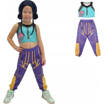 Karnevalový kostým Kostým ZOEY Demon Hunters KPOP Cosplay Lovkyně démonů 12-13L. vel. 146-152