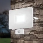 EGLO Faedo 3 LED venkovní reflektor, senzor, bílá, 50W bílé LED celkem 50 W - Doprava zdarma
