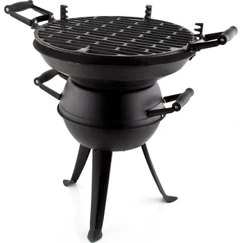 Zahradní gril HAPPY GREEN gril SOUDEK pr.36cm litina ČER