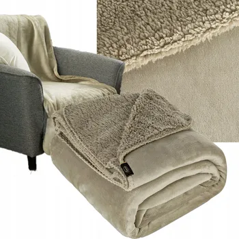 Prostěradlo Deka Eurofirany polyester 70 cm x 160 cm béžová