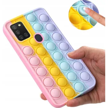 Pouzdro na mobilní telefon Zadní Kryt Radian pro Samsung Galaxy A21s vícebarevný