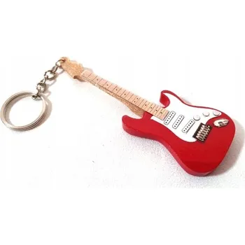 Přívěsek PŘÍVĚSEK NA KLÍČE KYTARA DIRE STRAITS - KNOPFLER STRATOCASTER