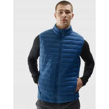 4F pánská vesta 4FAW23TVESM062 modrá, velikost M