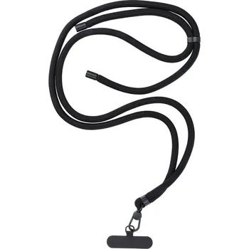 Swing Crossbody šňůrka na telefon s nastavitelnou délkou 165 cm černá