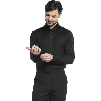 Pánská košile Chaud Devant | Kuchařská košile Black Stretch - Black / 3XL / 3XL / černá
