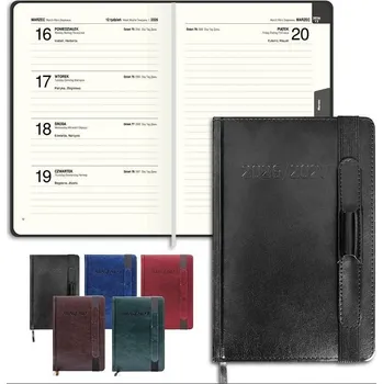 Kalendář Knižní kalendář 2026 A5 O-press zelený