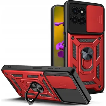 Pouzdro na mobilní telefon Zadní Kryt Radian pro Honor X8c 4G červený