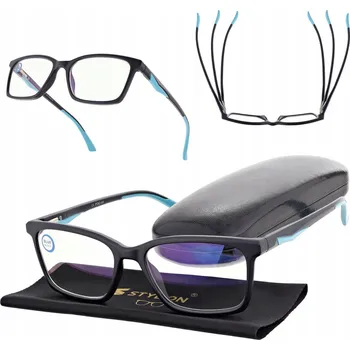 Brýle na čtení Pánské brýle na čtení a k počítači +3.25 s filtrem modrého světla (Blue Light) - teleskopické