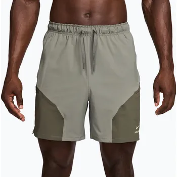 Pánské kraťasy Pánské šortky Nike Pro Training Dri-Fit 6" light army/medium olive/light liquid lime