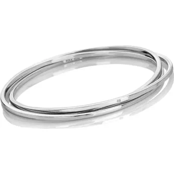 Náramek Stříbrný náramek Hot Diamonds Trio DC218