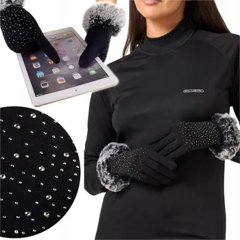 Rukavice Ercole pětprsté rukavice polyester univerzální velikost - dámské