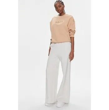 Pánská mikina Boss Mikina Econa 50508499 Béžová Relaxed Fit M