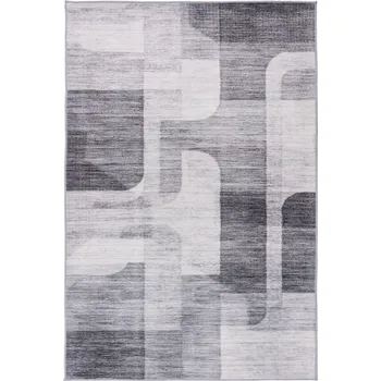 Koberec VEG 202 stříbrný 160 x 230 cm