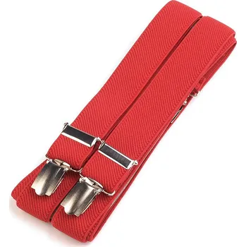 Kšandy Šle šíře 2,5 cm délka 125 cm, velké, 17 červená