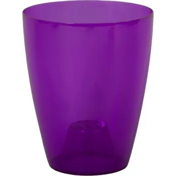 Obal na květináč Obal na květník ORCHIDEA LAKY EXTRA plastový d12x15cm