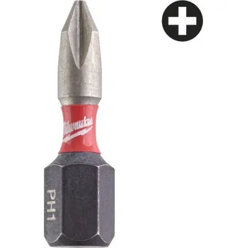 Příslušenství k nářadí MILWAUKEE Šroubovací bit Shockwave™ Impact Duty PH1, 25mm, 3ks
