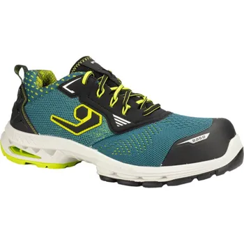 Pracovní oblečení PORTWEST Obuv Base Roma B1704E S1PS, polobotka s nekovovou špicí POR-B1704EGKR47 47 Zelená/černá