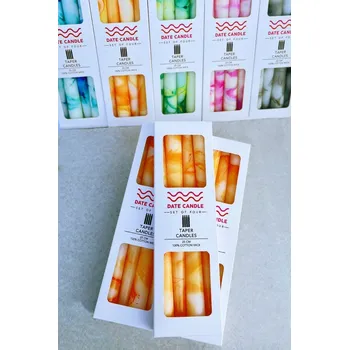 Svíčka Svíčka Date Candle - Orange