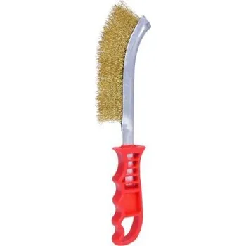 Nářadí pro automobil KS Tools Univerzální drátěný kartáč, mosazný drát, 250 mm 201.2302