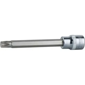 Gola hlavice KS Tools Nástrčný ořech s bitem 1/2" CHROMEplus, profil Torx, dlouhý, T30 918.1645