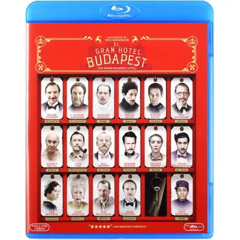 Blu-ray film Grand Budapest Hotel Blu-ray disk
