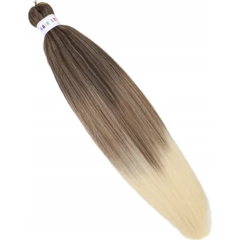 Příčesek Syntetické vlasy na copánky Braid-Tail Pre-STRECHED OMBRE 3