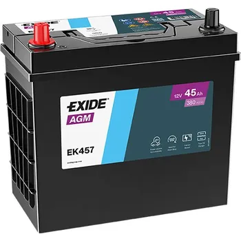 Autobaterie Exide AGM EK457 12V 55Ah 380A
