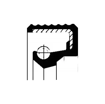 Brzdová hadice CORTECO Těsnění hřídele 28X38X7 HNBR BAFSFX7