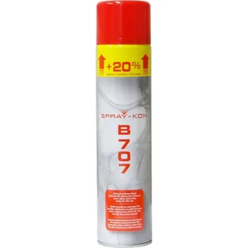 Průmyslové lepidlo Kontaktní lepidlo ve spreji spray-kon B707 na HPL, MDF, PVC, 600 ml