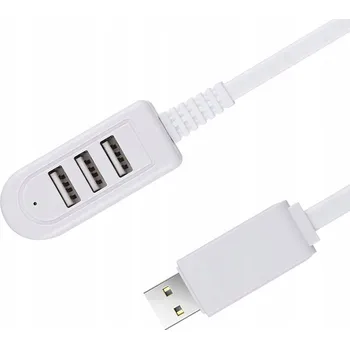 USB hub HUB 3x USB 120 cm KRÁTKÝ ROZDĚLOVAČ PORTŮ